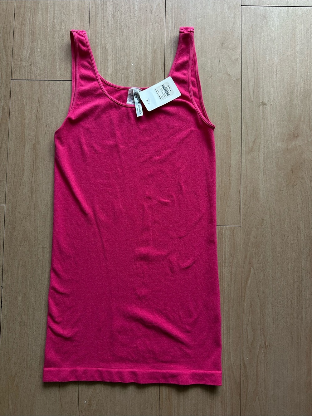 NWT Yahada USA Pink Tank Top One Size Nylon / Spandex